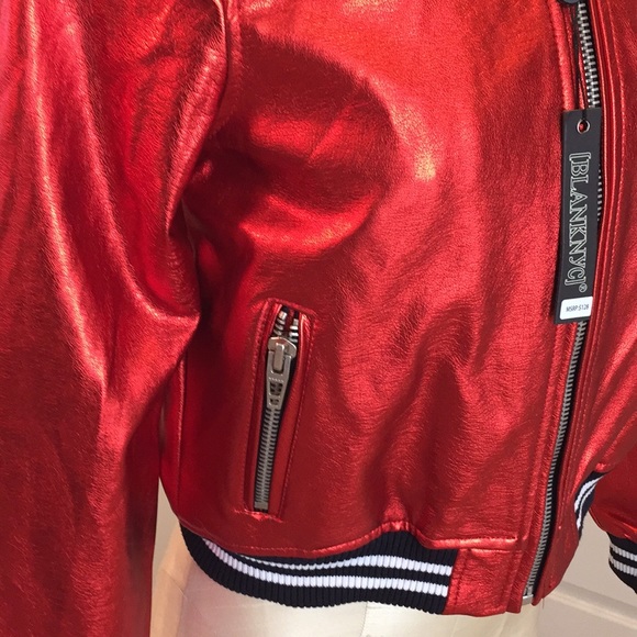 BLANKNYC Varsity Letterman’s Jacket/New - Picture 3 of 7